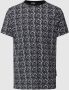 Karl Lagerfeld T-shirt met all-over motief - Thumbnail 1