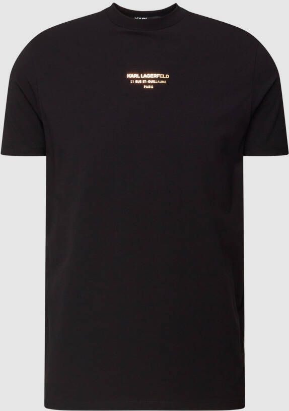 Karl Lagerfeld T-shirt met labeldetail