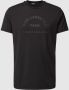 Karl Lagerfeld T-shirt met labelprint - Thumbnail 1