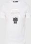 Karl Lagerfeld T-shirt met motiefprint - Thumbnail 1