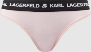 Karl Lagerfeld Tangaslip van lyocell