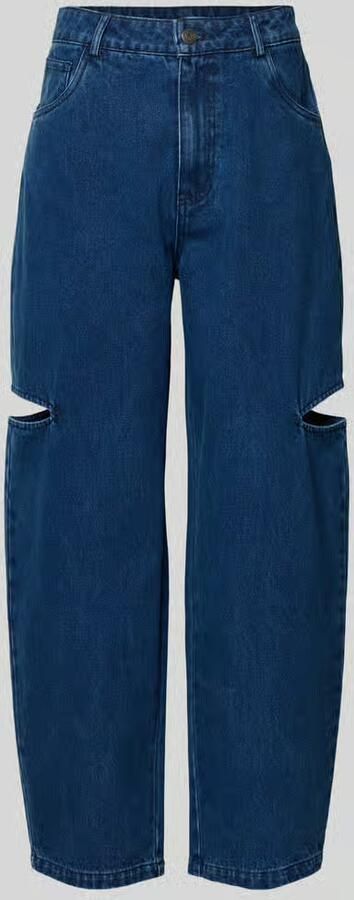 Karo Kauer Barrel jeans met zijwaartse cut-outs - Foto 2