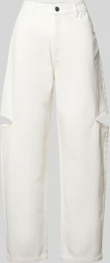 Karo Kauer Barrel jeans met zijwaartse cut-outs - Foto 2
