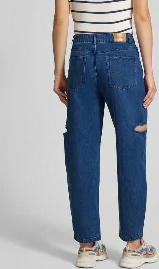 Karo Kauer Barrel jeans met zijwaartse cut-outs - Foto 2