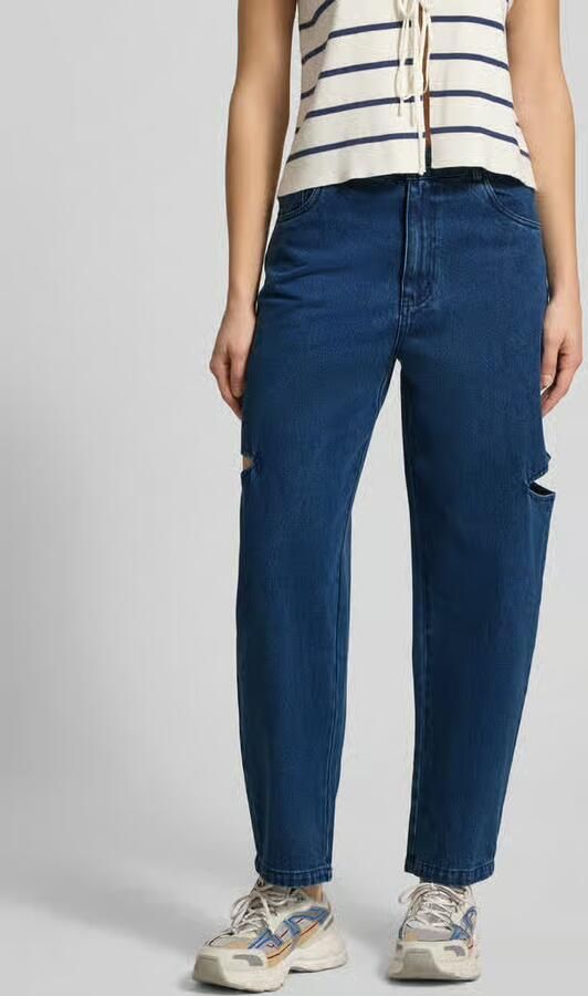 Karo Kauer Barrel jeans met zijwaartse cut-outs - Foto 3