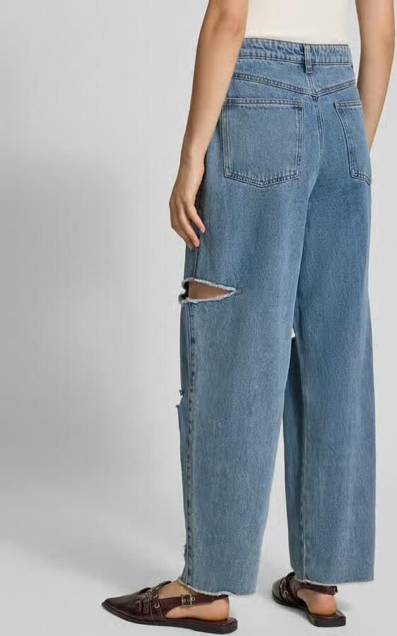 Karo Kauer Jeans in destroyed-look met cut-outs - Foto 2