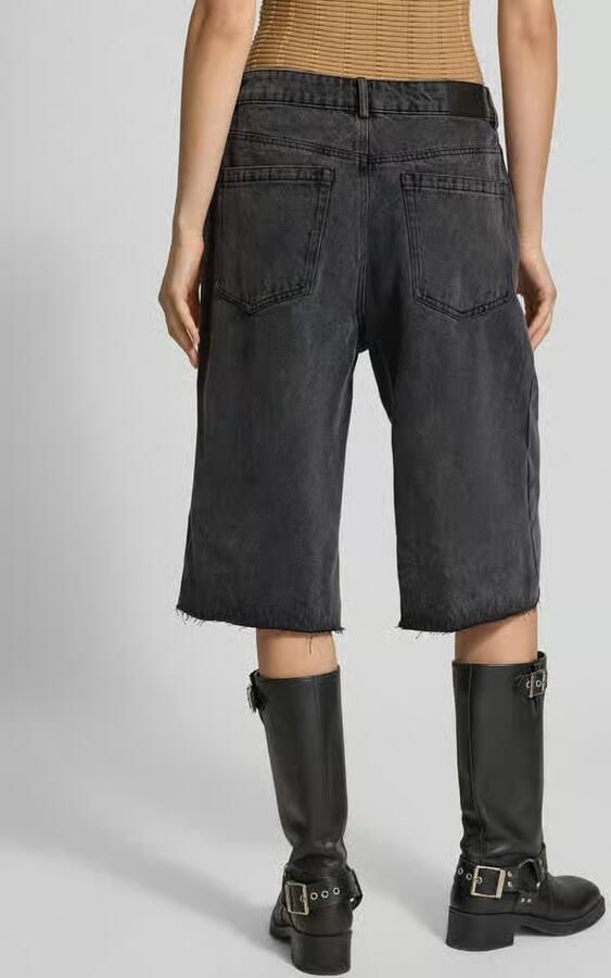 Karo Kauer Korte jeans in destroyed-look