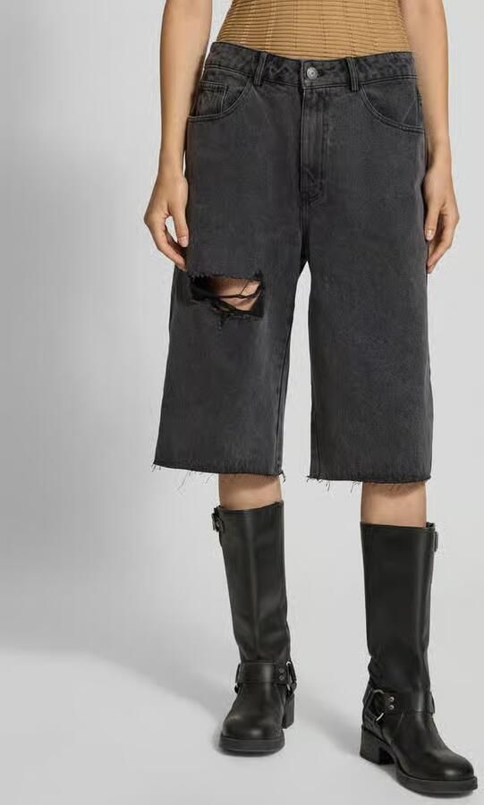 Karo Kauer Korte jeans in destroyed-look - Foto 3
