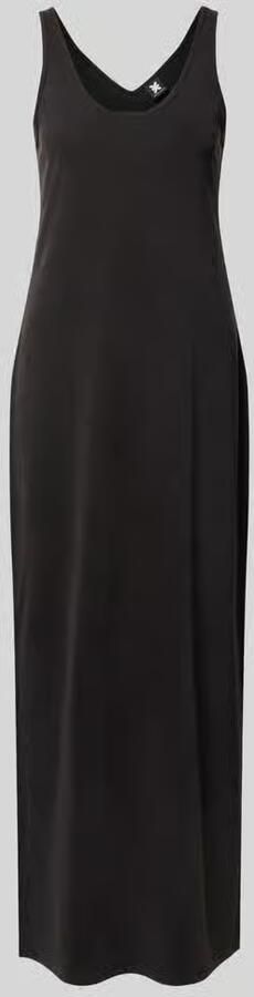 Karo Kauer Maxi-jurk met ronde hals en gestikt logo - Foto 2