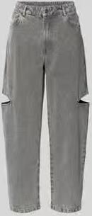 Karo Kauer mom fit jeans met cut-out