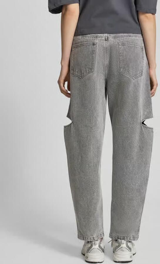 Karo Kauer mom fit jeans met cut-out - Foto 2