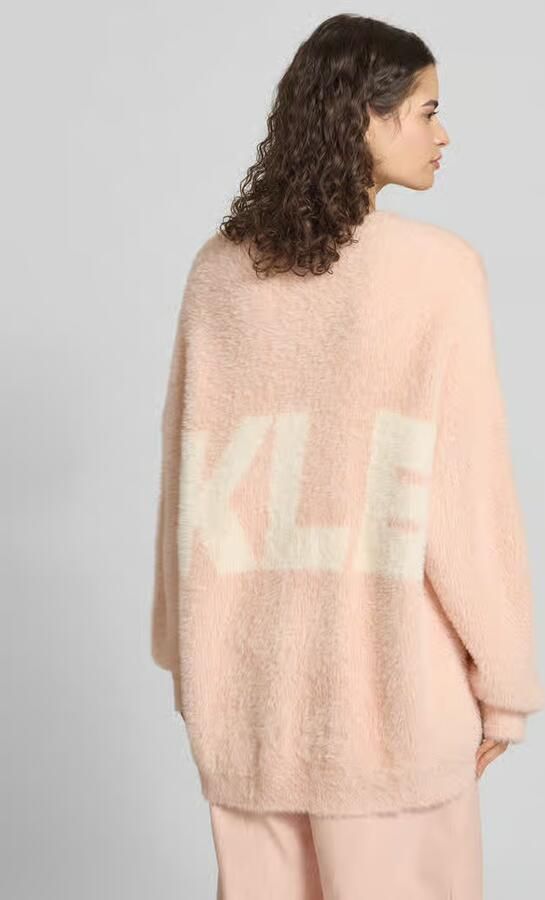 Karo Kauer Oversized gebreide pullover met labeldetail - Foto 3