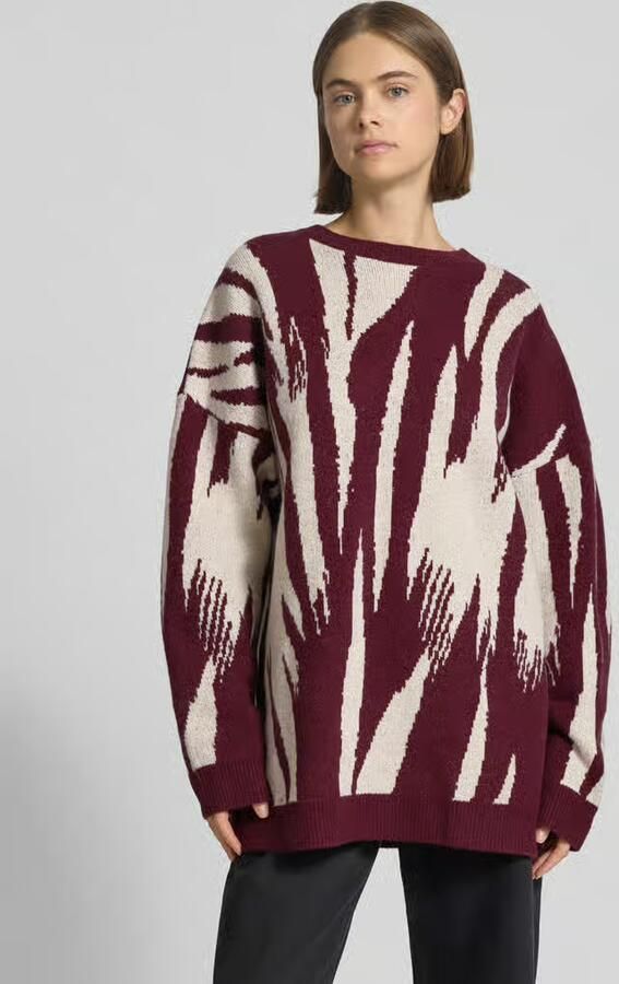 Karo Kauer Oversized pullover met grafisch motief - Foto 2