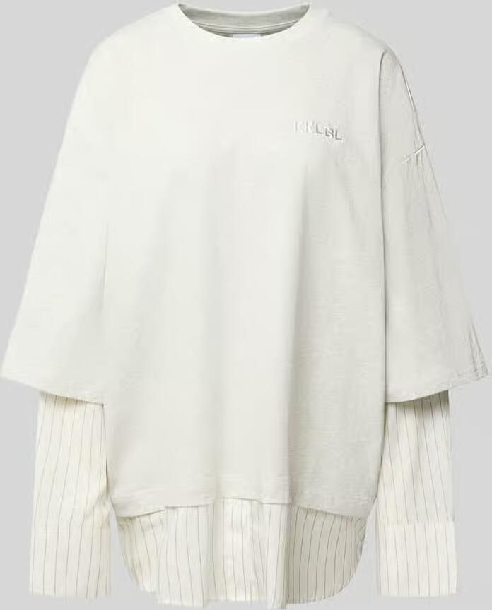 Karo Kauer Oversized longsleeve in layering-look - Foto 2