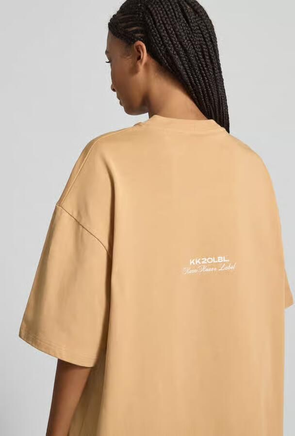 Karo Kauer Oversized T-shirt met labelprint
