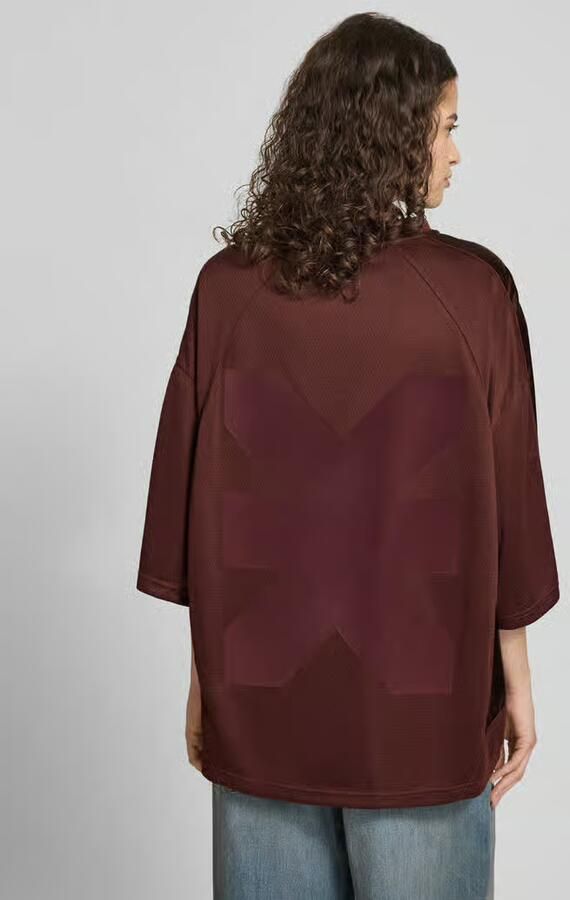 Karo Kauer Oversized T-shirt met labelprint - Foto 3