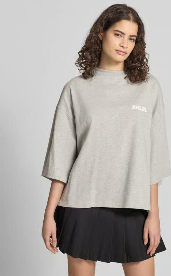 Karo Kauer Oversized T-shirt met ronde hals - Foto 4
