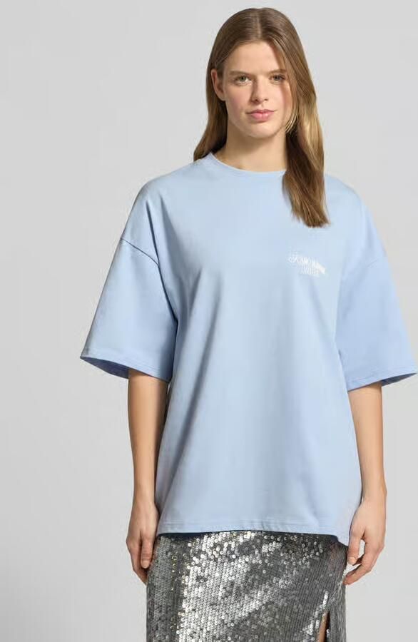 Karo Kauer Oversized T-shirt met statementprint aan de achterkant - Foto 2