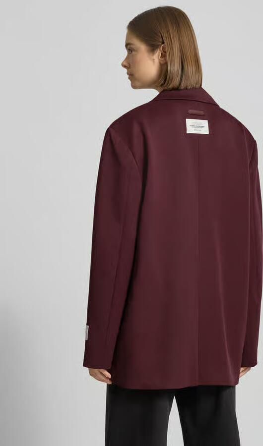 Karo Kauer Relaxed fit blazer met reverskraag