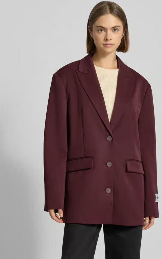 Karo Kauer Relaxed fit blazer met reverskraag - Foto 2