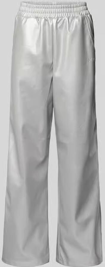 Karo Kauer Stoffen broek met elastische band