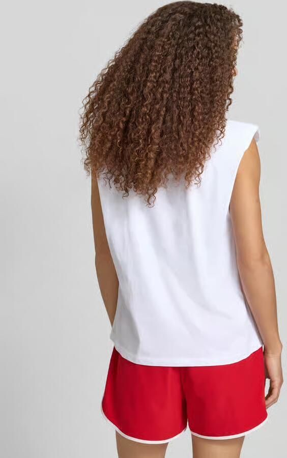 Karo Kauer Tanktop met statementprint model 'Love Club' - Foto 3