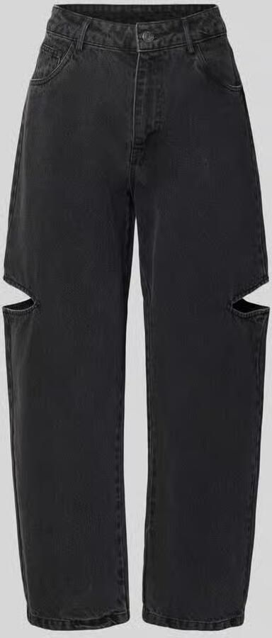 Karo Kauer Wide leg jeans met cut out - Foto 2