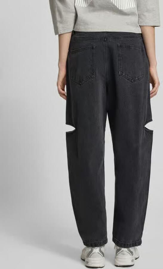 Karo Kauer Wide leg jeans met cut out - Foto 3