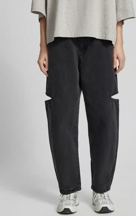 Karo Kauer Wide leg jeans met cut out - Foto 2