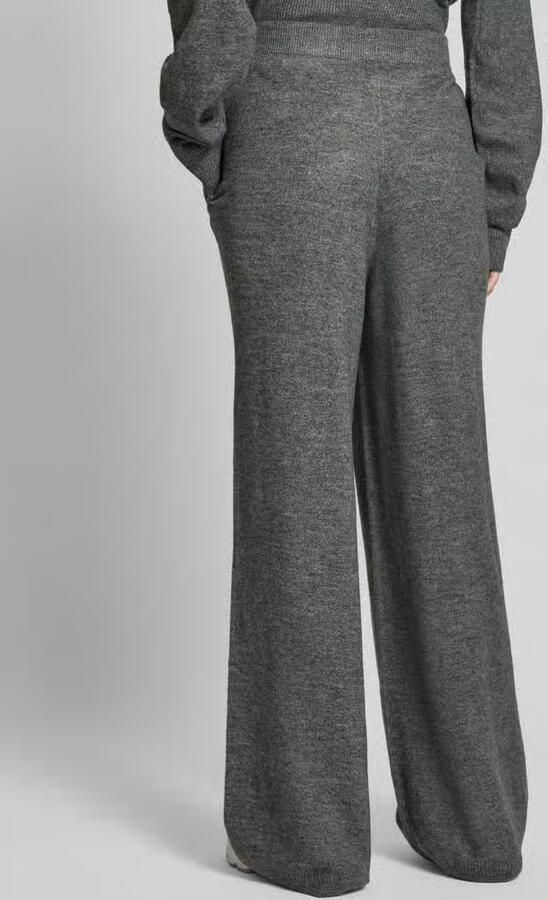 Karo Kauer Wide leg stoffen broek met steekzakken - Foto 3