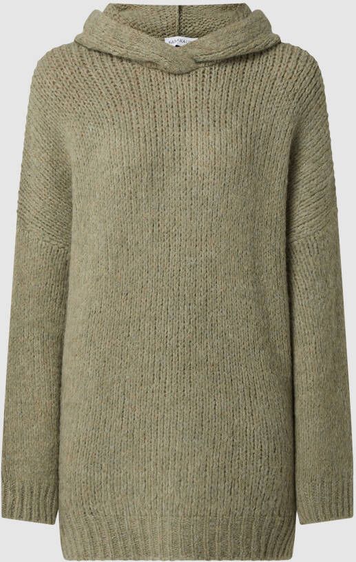 Karo Kauer Oversized hoodie met wol