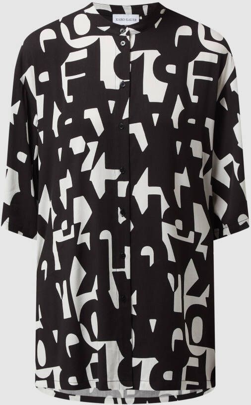 Karo Kauer X P&C Lange blouse van lyocellmix exclusief bij ons