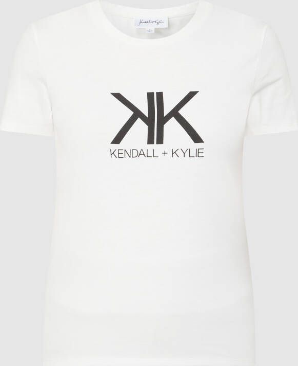 Kendall & Kylie T-shirt van katoen