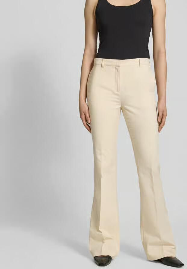 Kenzo Flared stoffen broek met achterzak - Foto 3