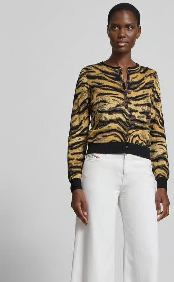 Kenzo Gebreid jack Met viscose en wol - Foto 3
