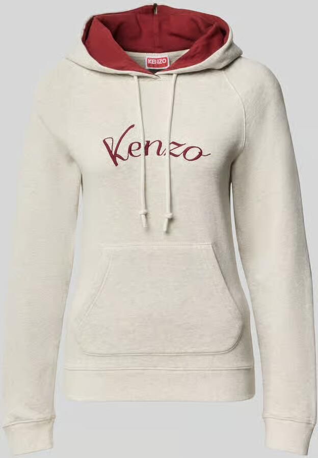 Kenzo Hoodie van puur katoen