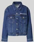 Kenzo Jeansjack met labelstitching