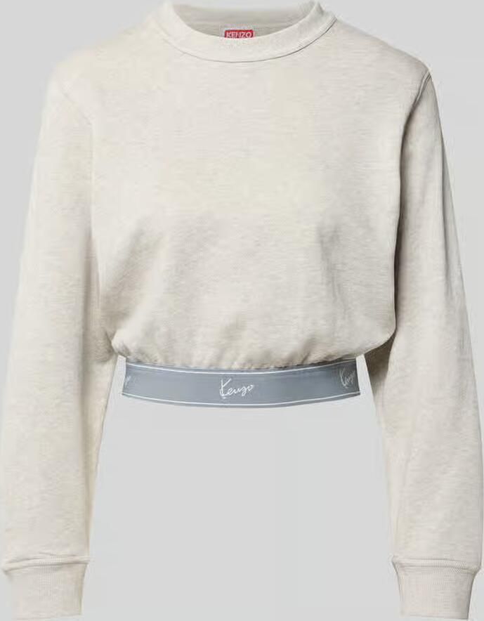 Kenzo Kort sweatshirt met logostitching