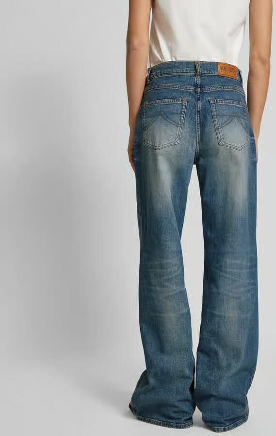 Kenzo Loose fit jeans met contrastnaden - Foto 3