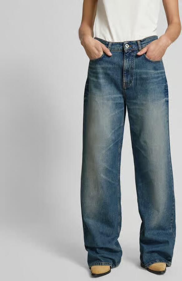 Kenzo Loose fit jeans met contrastnaden - Foto 2