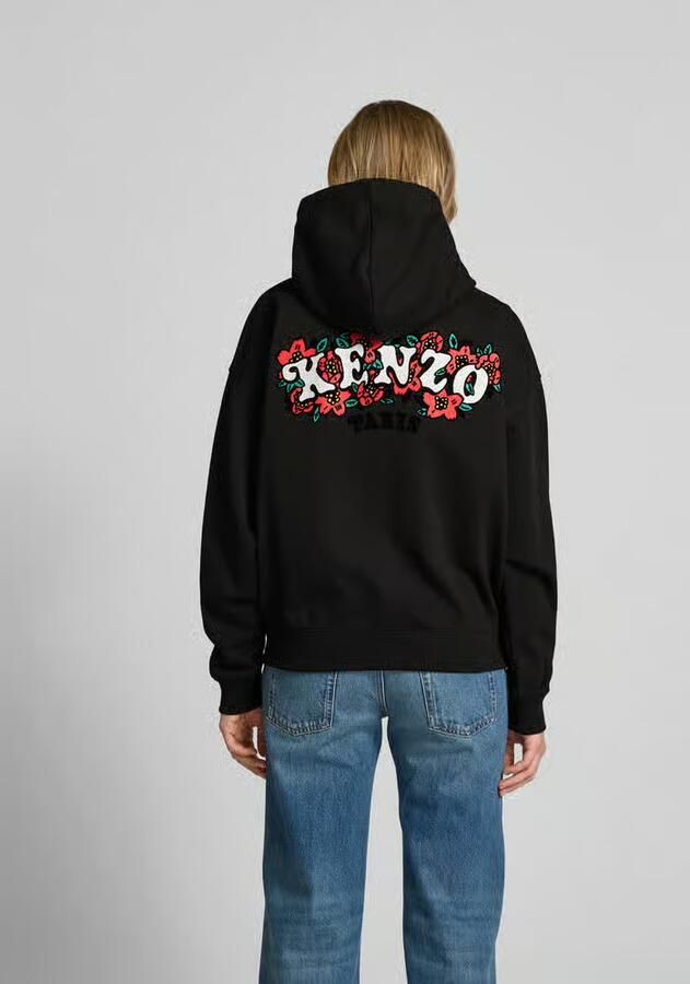 Kenzo Oversized sweatjack met ritssluiting