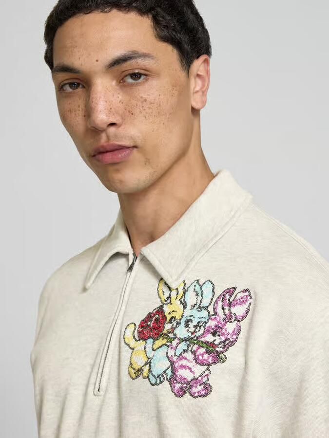 Kenzo pullover met paillettenbesatz