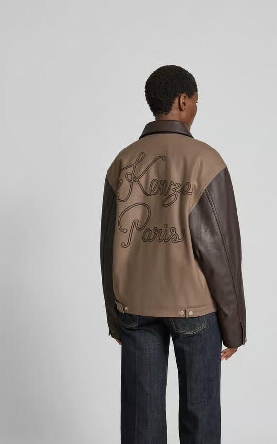 Kenzo Regular fit jack van scheerwolmix - Foto 3