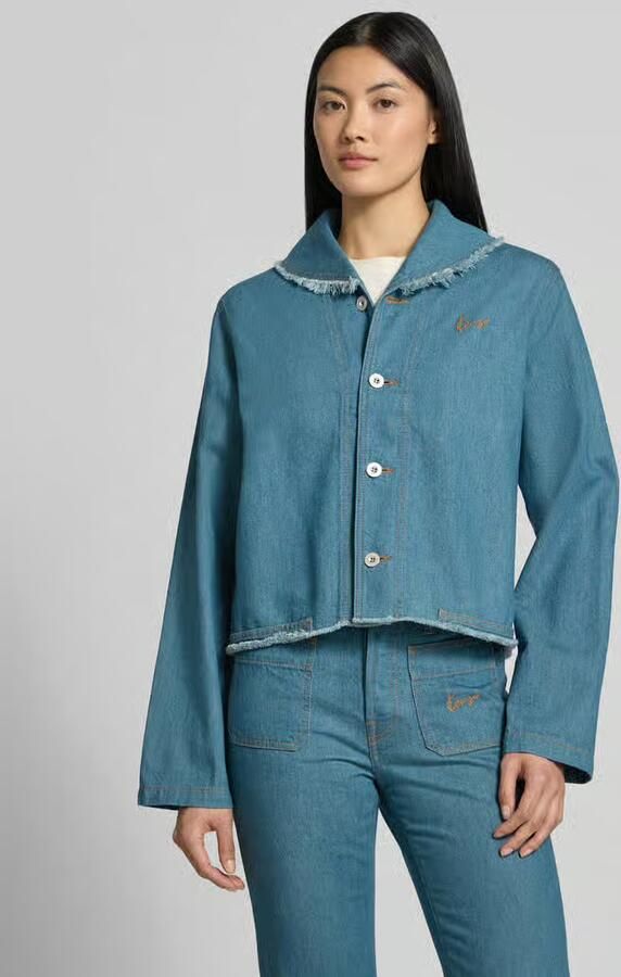 Kenzo Regular fit jeansjack met linnengehalte - Foto 2