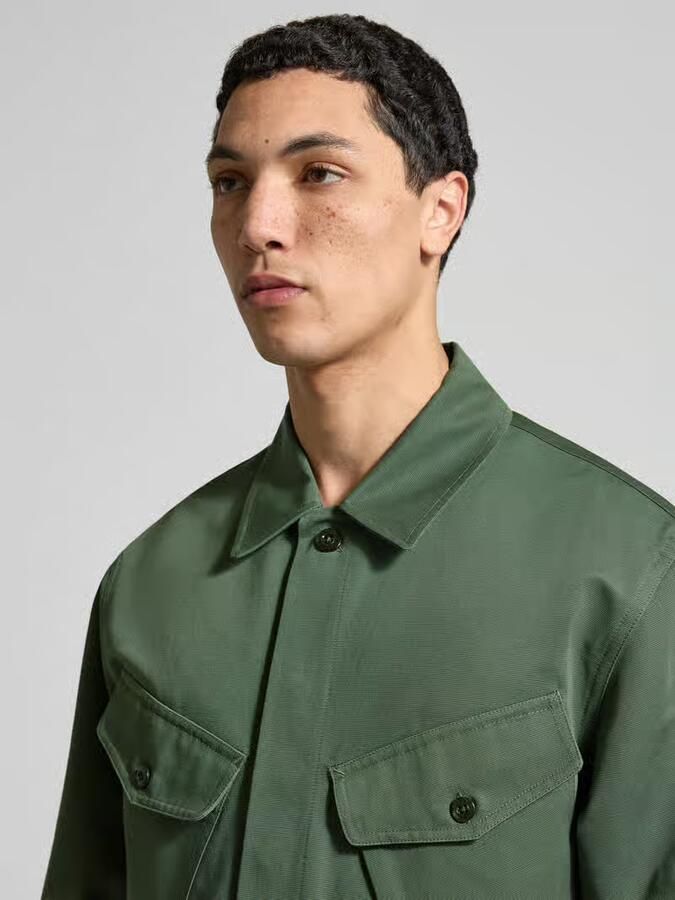 Kenzo Regular fit overhemdjack van Katoen