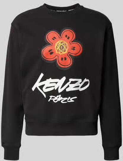 Kenzo Regular fit pullover met logoprint - Foto 3