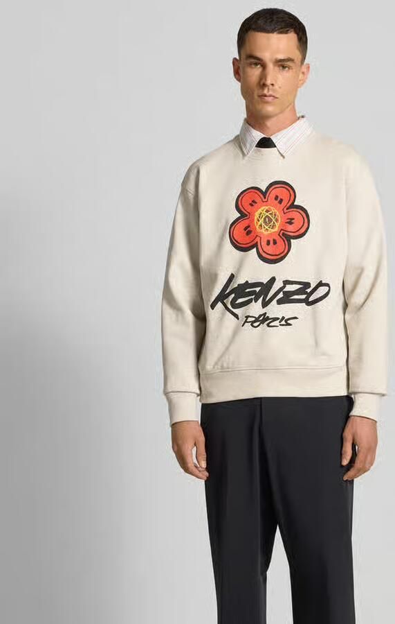 Kenzo Regular fit pullover met logoprint - Foto 2