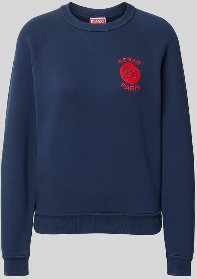 Kenzo Regular fit pullover met logostitching - Foto 2