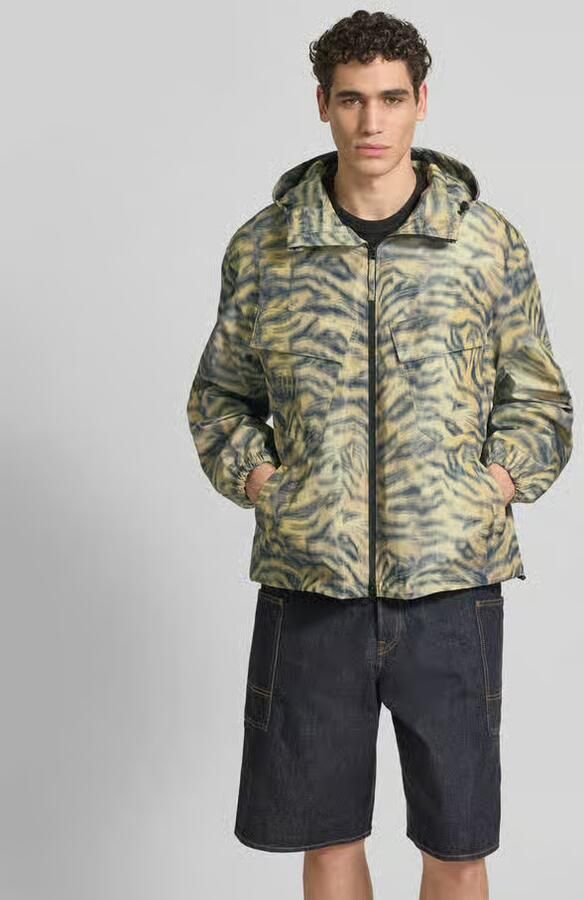 Kenzo Regular fit windbreaker met capuchon - Foto 4