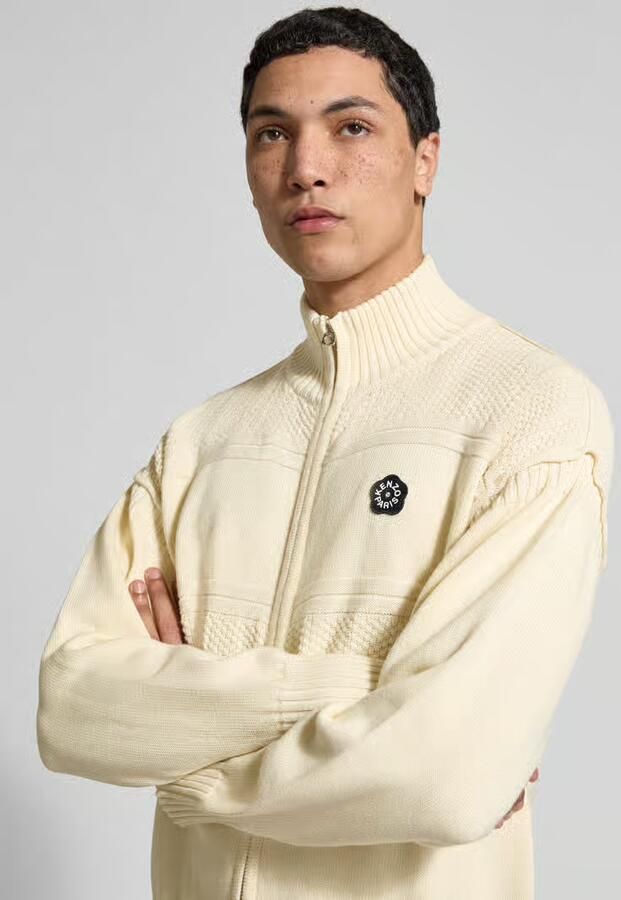 Kenzo Relaxed fit gebreid jack met wol